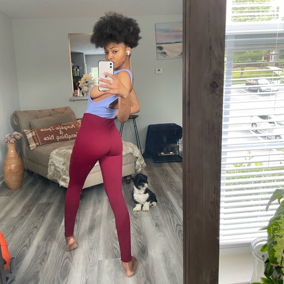 Burgundy Skinny Dress Pants For Any Occasion Double Zipped Extra Comfort - Picture 3 of 16